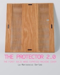 THE PROTECTOR 2.0 - CNC Solid Wood Cup Tray Cover for La Marzocco Linea Mini R/Mini/Micra Cup Tray - Oak Walnut Finish