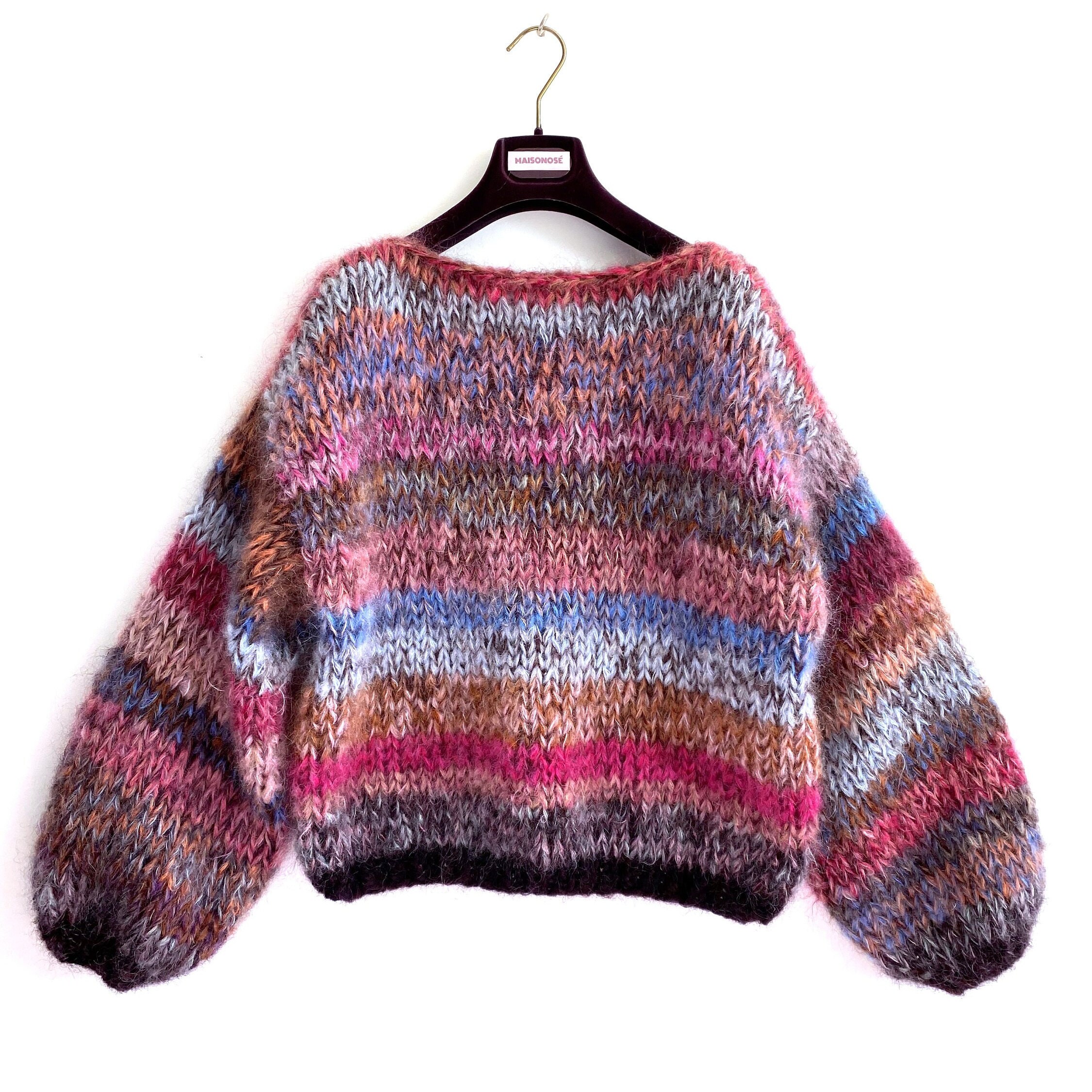 Mode Sweaters Wollen truien Dolce & Gabbana Wollen trui bruin abstract patroon elegant 