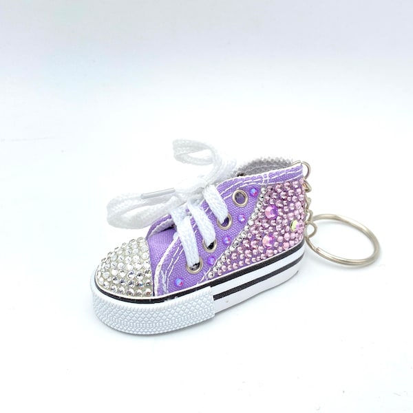 Porte-clés sneaker Converse en LILAS