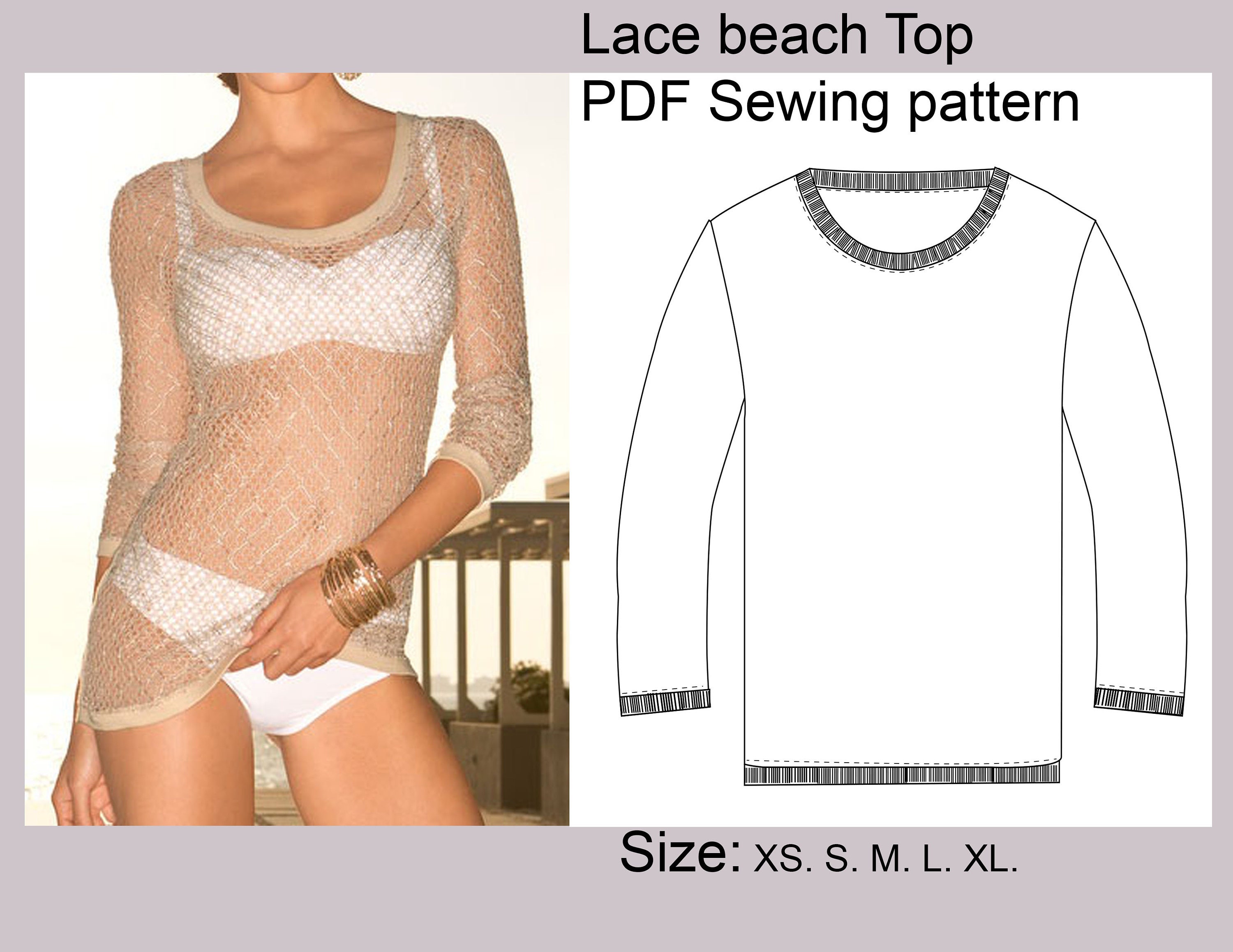 トップス CODE A stretch lace tops 53315_7005_100_004_B_X_B2BL.