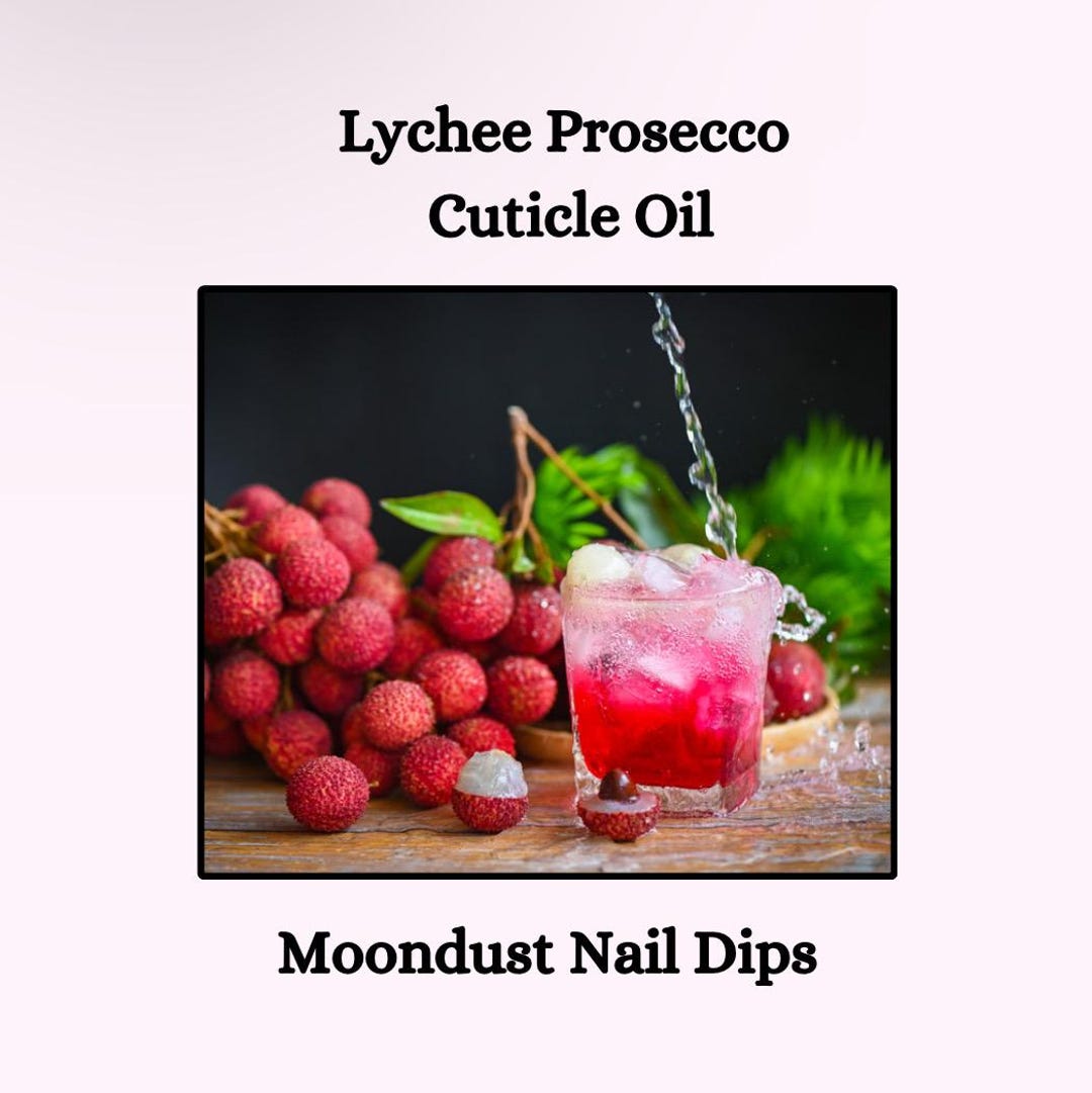 Lychee Prosecco- Cuticle Oil, Oil, Nails, Cuticles, Jojoba, Manicure ...