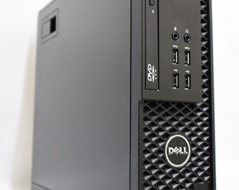 Fast Dell Precision T1700 SSF Computer PC Intel Core i5 4690 4th Gen 16GB DDR3 Ram 500GB Hard Drive Windows 11