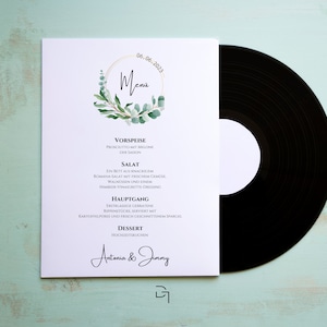 Menu cards wedding eucalyptus, wedding menu template, menu wedding, menu eucalyptus wedding, menu plan wedding, greenery wedding
