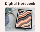 Digital PDF Notebook, 80-Page Paperless Notepad (Digital Download)