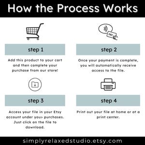 Description of the process for purchasing and downloading the Reflection Journal for Teachers.