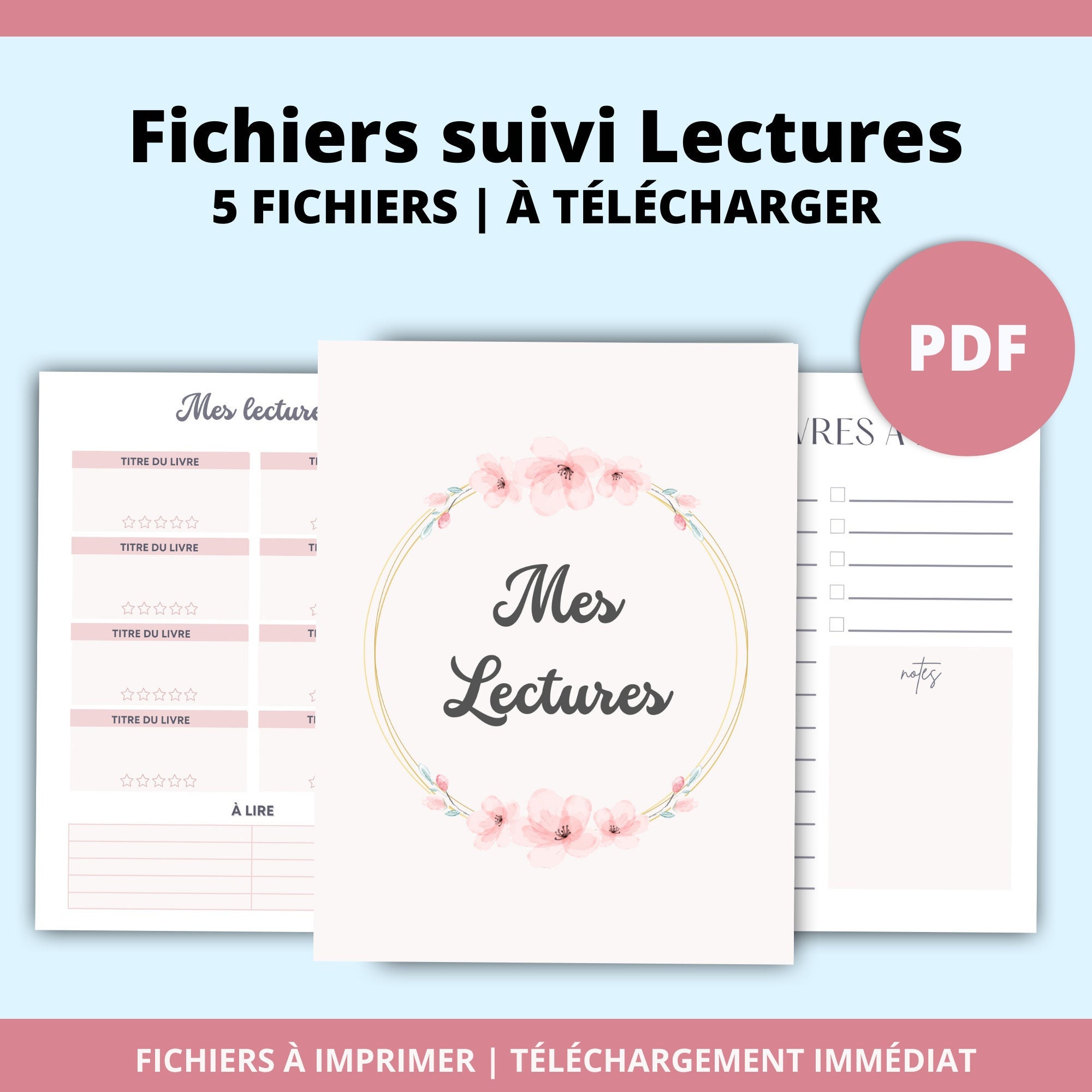 Tijdschrift lezen in het Frans om PDF-formaat A4 A5 en US Letter af te drukken