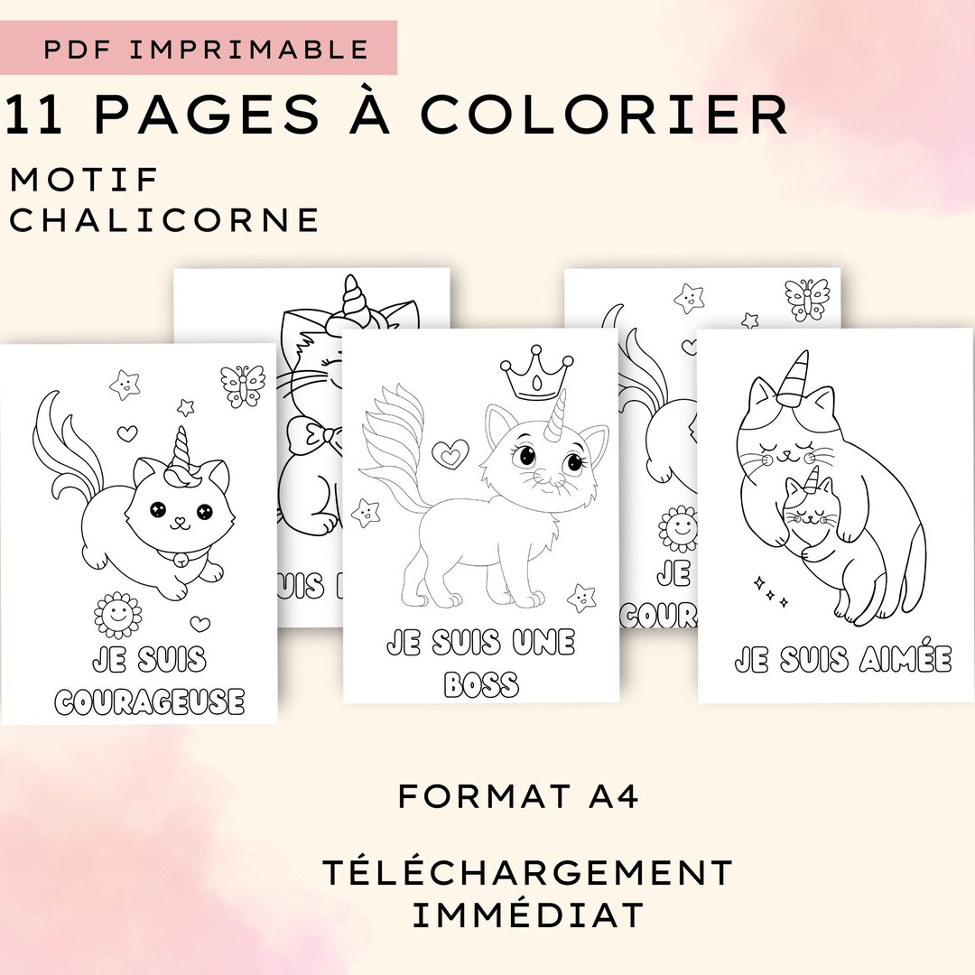 Printable Coloring Page for Adults or Children PDF A4 - Etsy