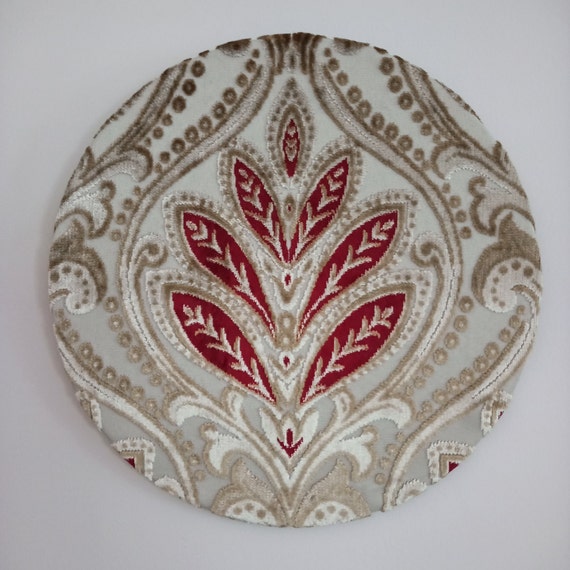 Custom Fabric Round Wall Panel From the Collection Tree of Etsy