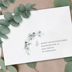 High-quality personalized envelopes with addresses and senders printed - envelopes mailing envelopes envelopes C6