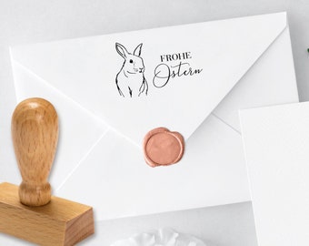 Stempel - Frohe Ostern - Osterhase