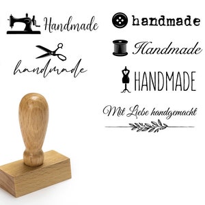 verschiedene Handmade Stempel