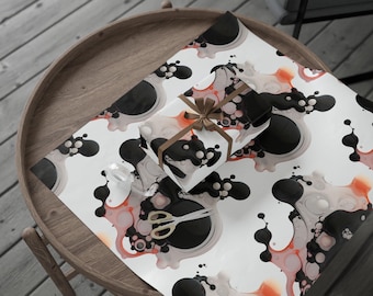 Modern Abstract Wrapping Paper, 90gsm Art Paper