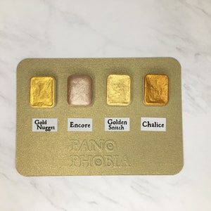 L'estasi dell'oro - Set di campioni di carta a 4 colori, quarto di padella