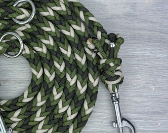 Paracord Hundeleine | Hundeleine | Hundeleine Camouflage | Hundeleine geflochten | Hundeleine aus Paracord