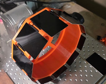 Business card jig rotary attachment