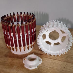 Pen jig rotary attachment