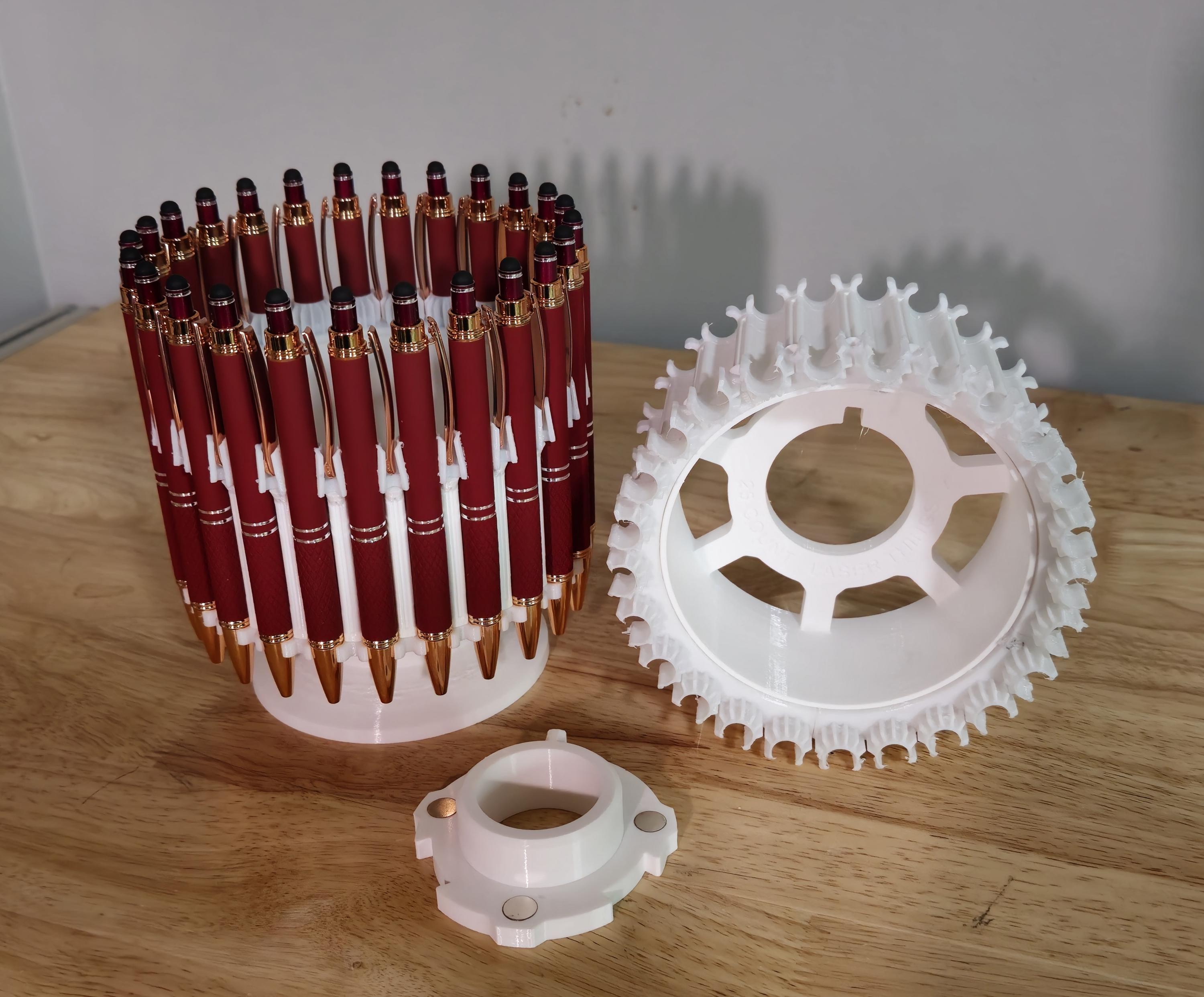 Pen jig rotary attachment