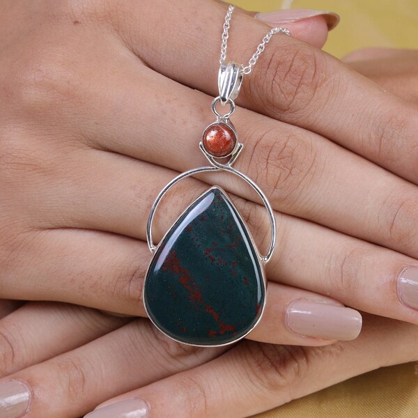 Bloodstone Jewelry Etsy
