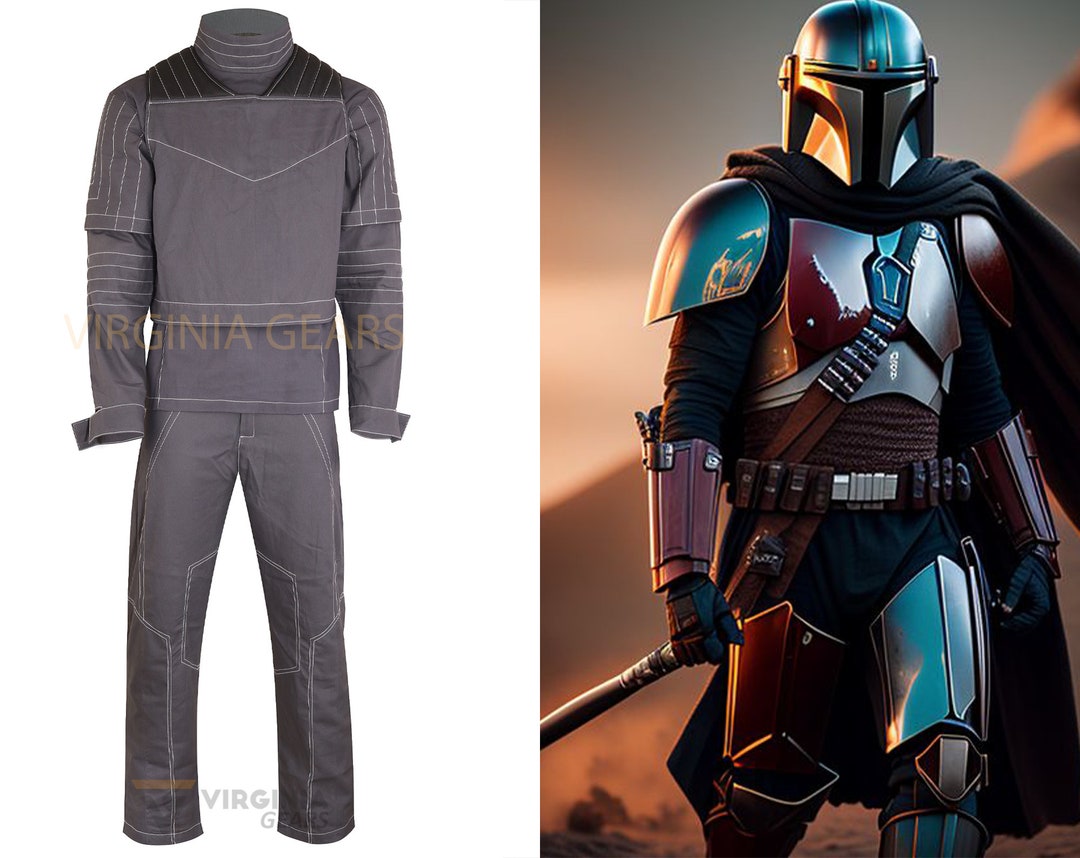 Din Djarin Cosplay Bounty Hunter Outfit, Star Wars the Mandalorian