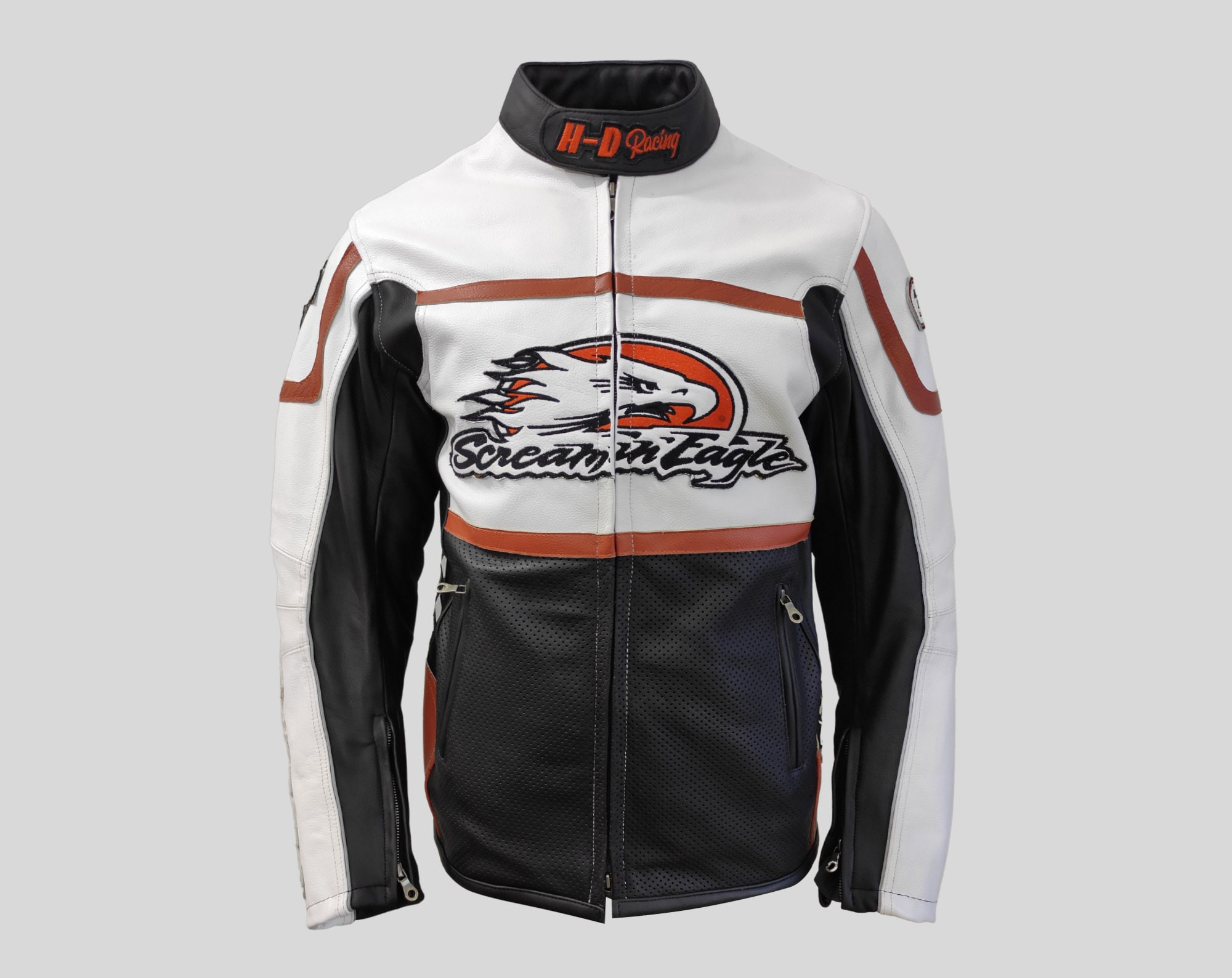 Harley Davidson Leather Jacket - Etsy