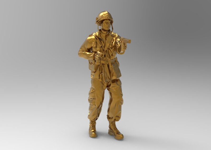 US Army WW2 STL 3D Digital File 3D Printer Printable Figure | Etsy ...