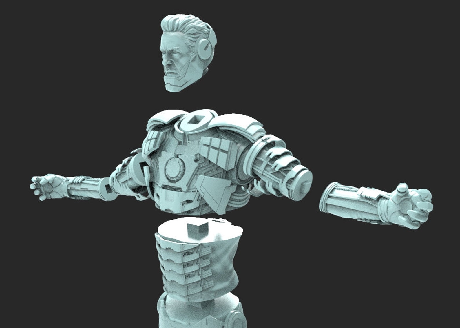 Iron Man MK5 STL 3D Digital File 3D Printer Printable Figure - Etsy