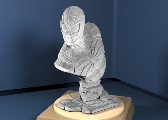 Prints Art & Collectibles Digital Prints Spider Man STL 3D Digital File ...