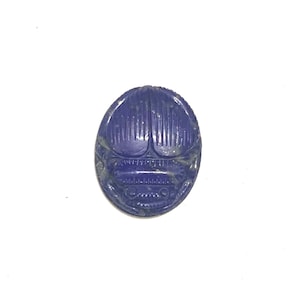 100% Natural Lapis Scarab Lazuli Carved. Lapis Lazuli Scarab Cut-Carving Gemstone Ring Making Jewellery Making