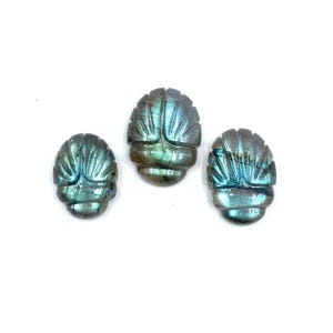 100% Natural Labradorite Scarab Carved. Labradorite Scarab Cut-Carving Gemstone Ring Making Jewellery Making ( With Video )
