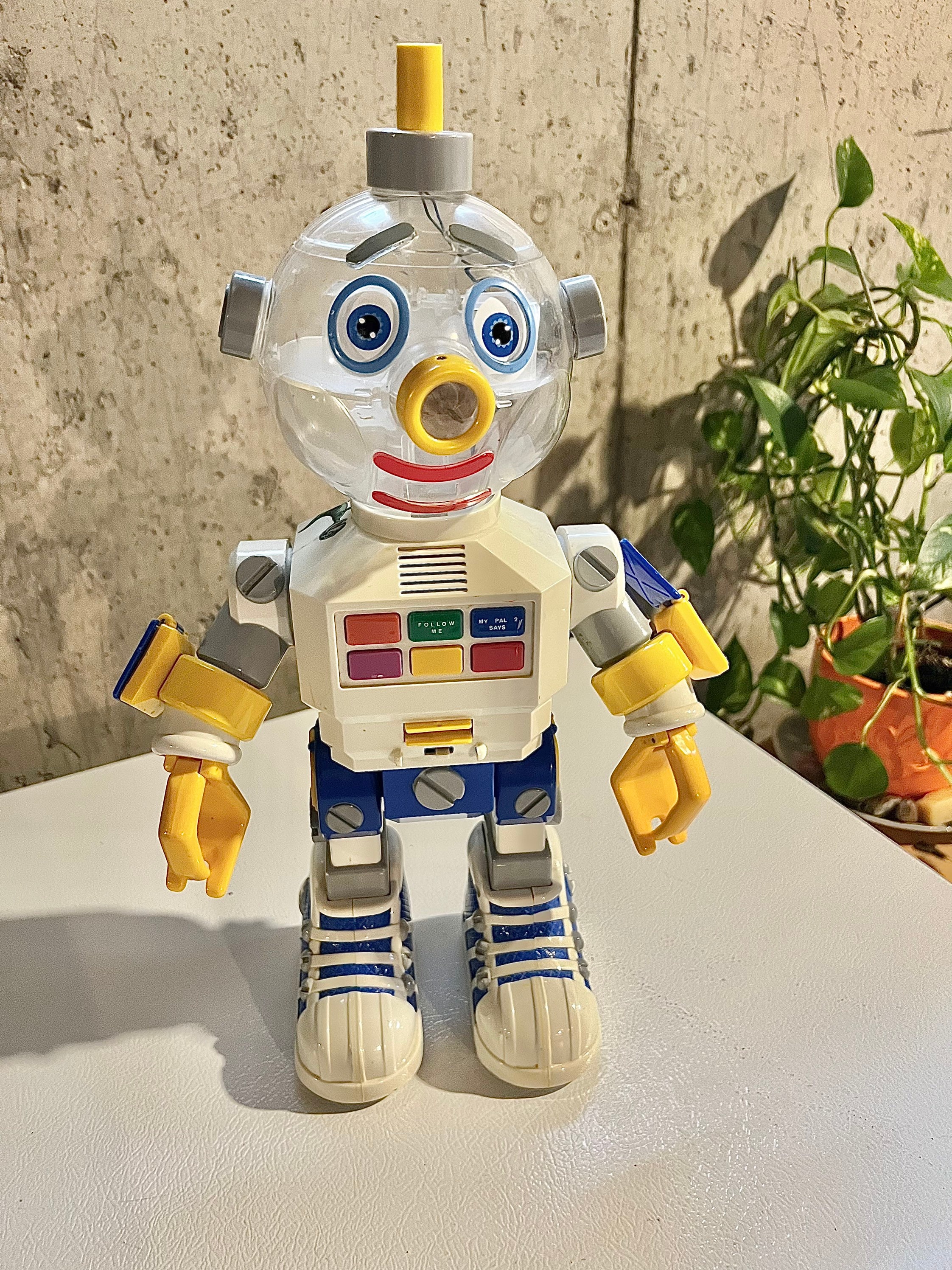 Juguete robot de los 90 hot sale