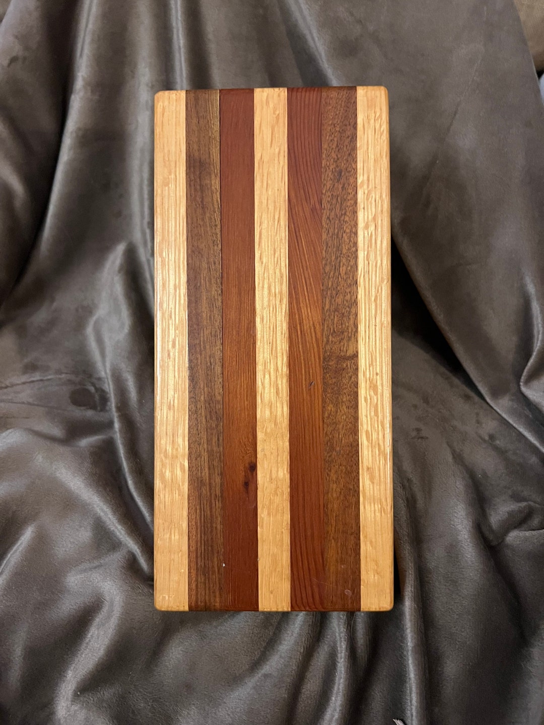 Multi Wood Butcher Block Knife Block/ Knife Holder Etsy