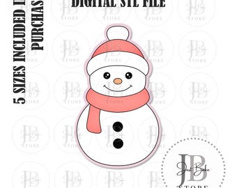 C0044 – Snowman Cookie Cutter