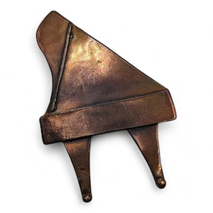 Vintage Copper  Grand Piano pin
