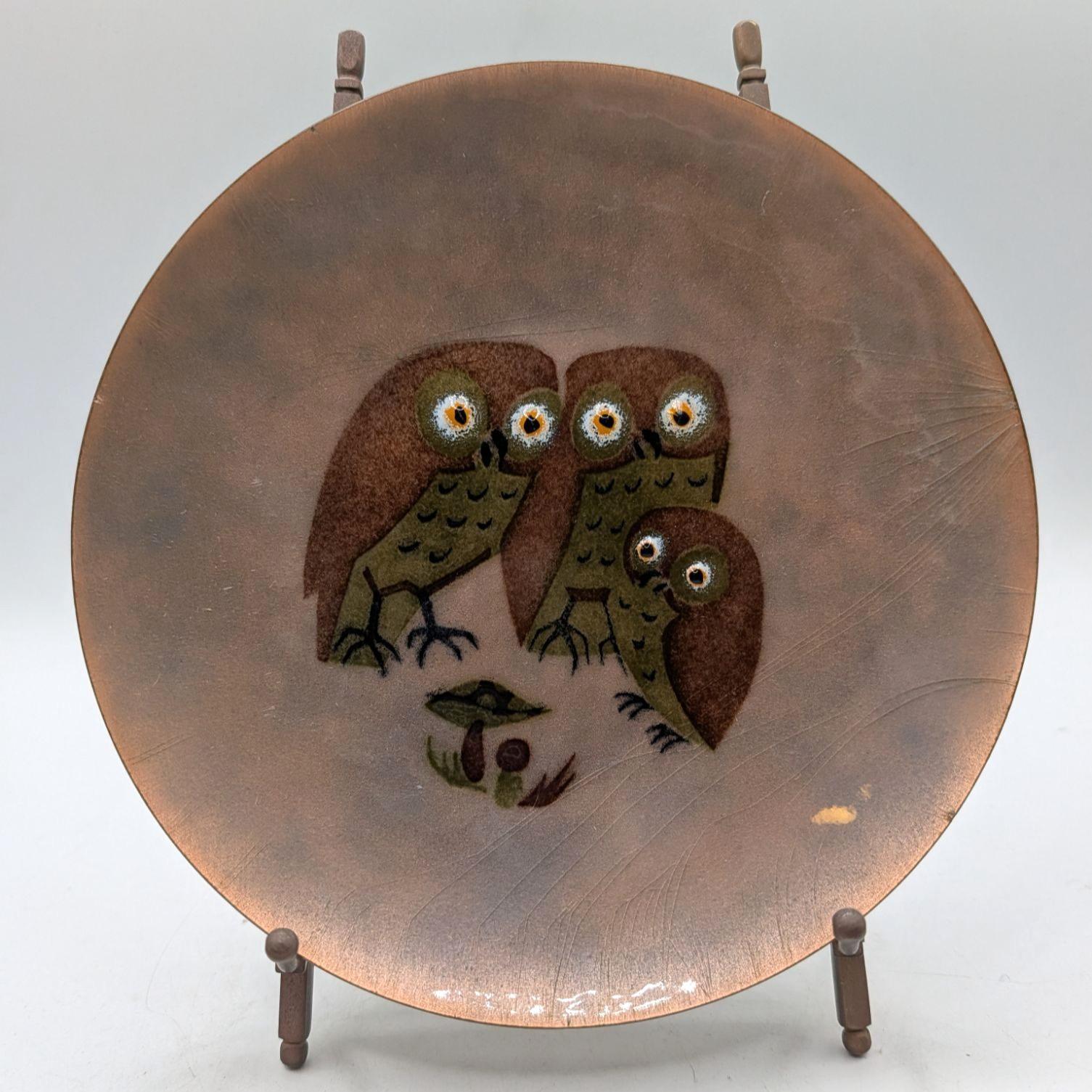 Annemarie Davidson Enamel Plates - Etsy