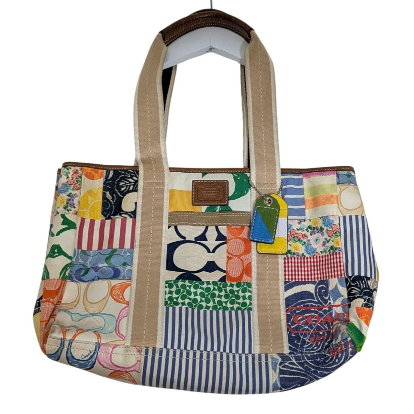 Coach Patchwork Tote - Etsy