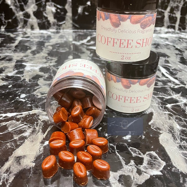 Coffee Shop Soy Wax Melts, Coffee Shop Soy Melts, Wax Melt Food, Wax Melt, Wax Melts for Warmers, Wax Melt Gifts, Fake Food Melts