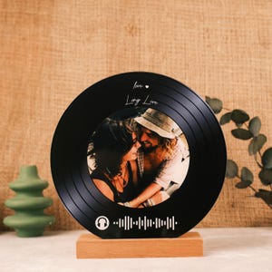 Custom Acrylic Song Plaque: Personalized Photo Album Cover Gift