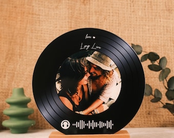 Custom Acrylic Song Plaque: Personalized Photo Album Cover Gift