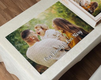 Custom Photo Jigsaw Puzzle: Personalized Family Keepsake, 1000 Pieces