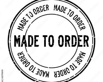 Replacement Part Order: For Damaged Items