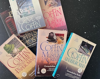 John Coffin Mystery Book Bundle | Gwendoline Butler Books | Golden Age Detective Fiction | Used Books