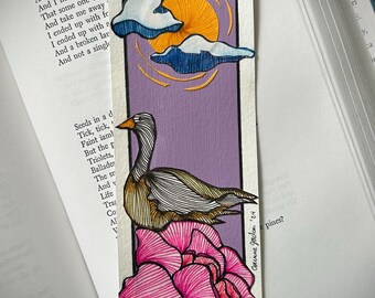 Handmade Bookmarks | Original Papercraft Art | Unique Gifts for Book Lovers |