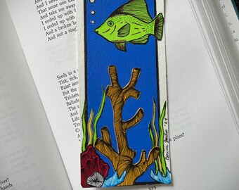 Handmade Bookmarks | Original Papercraft Art | Gifts for Book Lovers