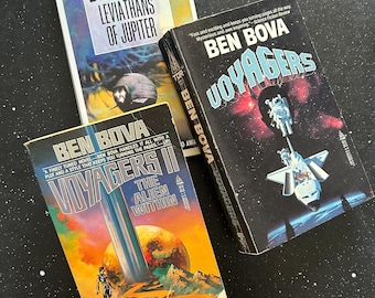Ben Bova Science Fiction Book Bundle | Vintage 1980s Space Opera
