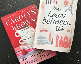 Contemporary Romance Book Bundle | Handmade Bookmark