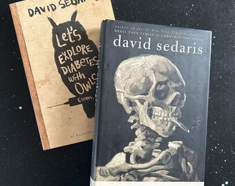 David Sedaris Book Bundle | Handmade Bookmark, Humor Essays