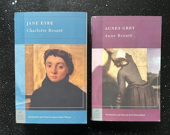 Bronte Sisters Book Bundle | Jane Eyre, Agnes Grey | Classic Literature