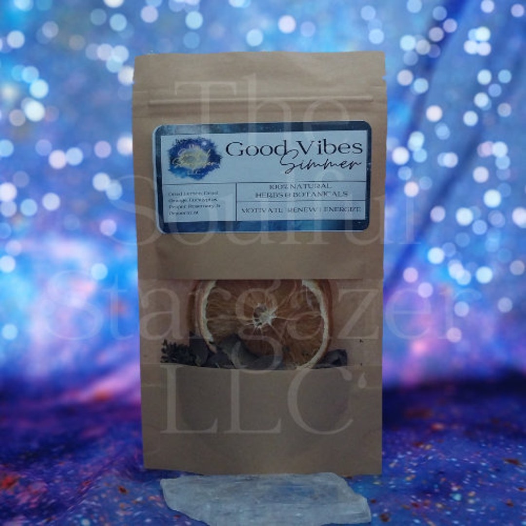 Good Vibes Simmer Kit Ritual Simmer Kit Intention Simmer Kit Vitality ...