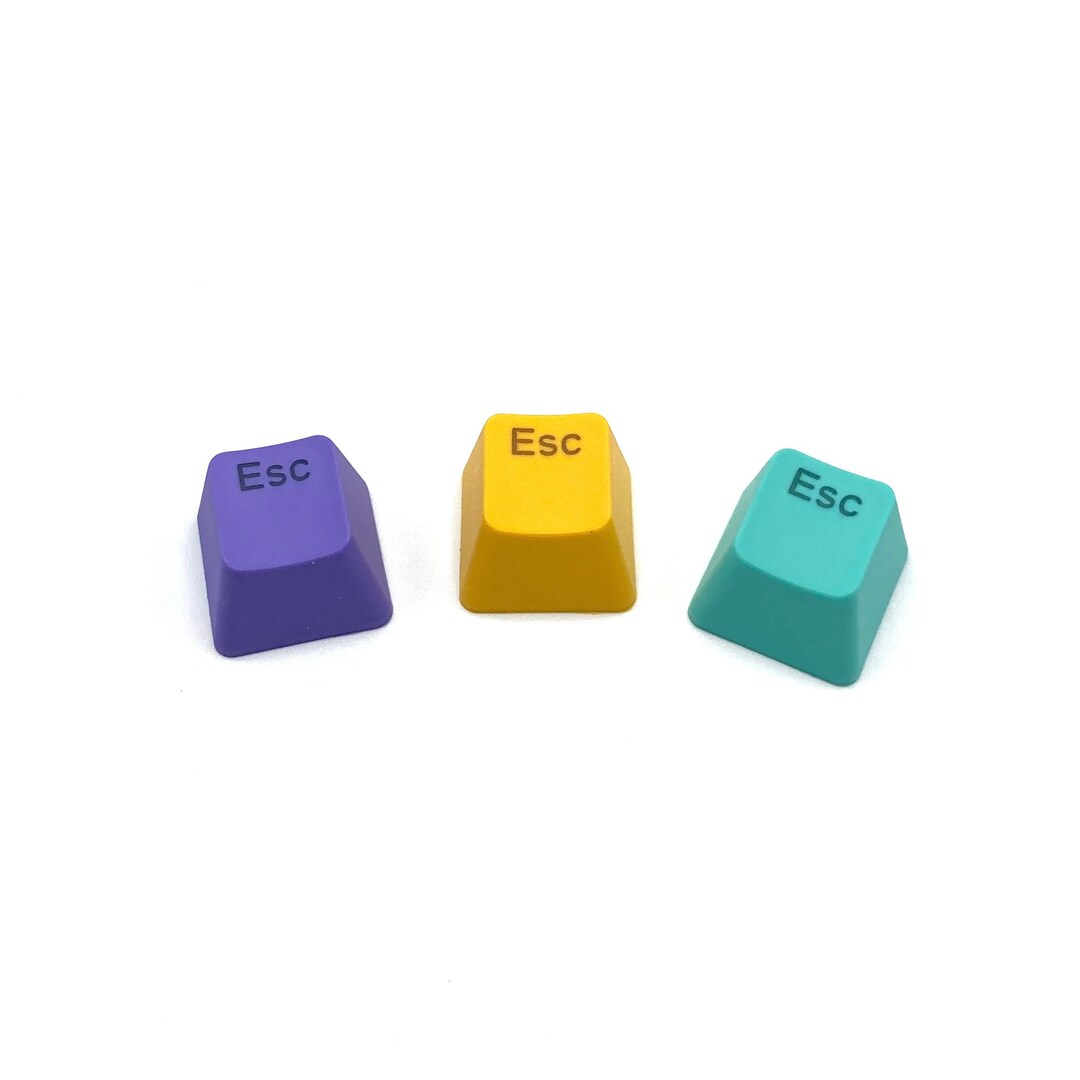 Custom Backlit Escape Key for Mechanical Keyboards PBT 16 Colors Etsy