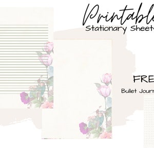 Papel de carta | Papel de carta para impressão | Papel de carta para impressão | Conjunto de carta | Papel de carta | Penpal